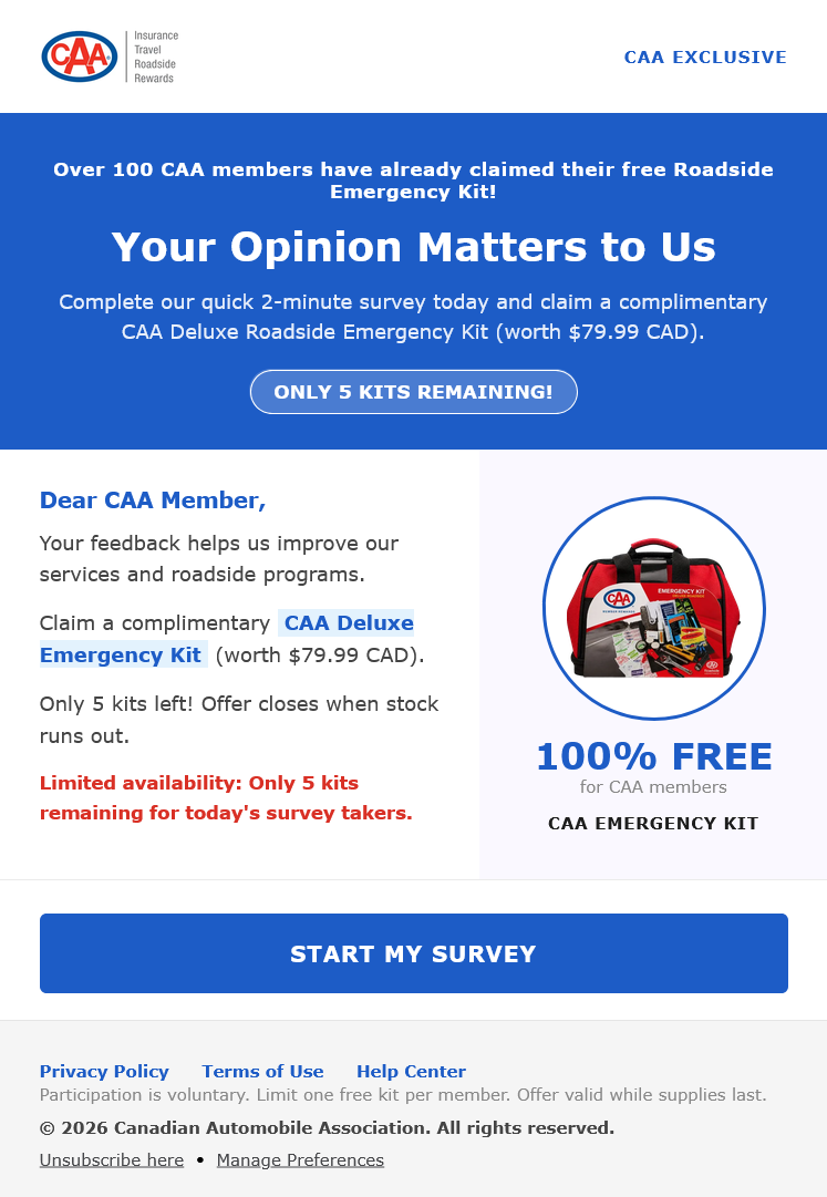 Scam- CAA
